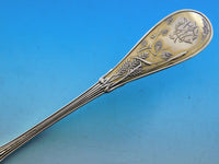 Japanese by Tiffany and Co Sterling Silver Fish Server BC Geometric 11 1/2"