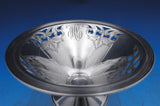 Sweetser Co Sterling Silver Candy Dish Pierced BC w/ Pedestal Base #971 (#8800)