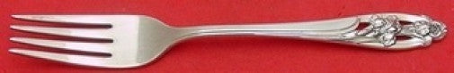 Silver Iris by International Sterling Silver Regular Fork 7 1/4" Flatware