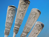 Fontainebleau by Gorham Sterling Silver Flatware Set Service 74 pcs Multi-motif