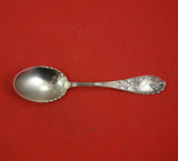 Undine by Wood and Hughes Sterling Silver Preserve Spoon with Ruffled Shoulders