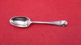 English Georgian Sterling Coffee Spoon London 1760's Wm London Rattail 4 1/2"