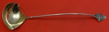 Ivy by Gorham Sterling Silver Punch Ladle Gold Washed 12 3/4" Serving Antique