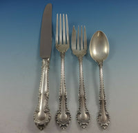English Gadroon by Gorham Sterling Silver Flatware Set For 8 Service 53 Pieces