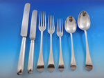 Irish Rib by James Robinson Sterling Silver Flatware Dinner Service 12 Set 86 pc