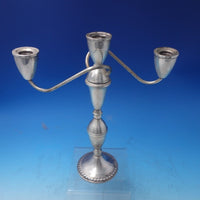 Gadroon by Duchin Creations Sterling Silver Candelabra 3-Light c.1940 (#5851)