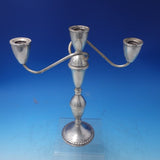 Gadroon by Duchin Creations Sterling Silver Candelabra 3-Light c.1940 (#5851)