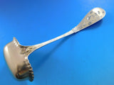 Japanese by Tiffany and Co Sterling Silver Gravy Ladle Pie Crust Edge Vermeil 7"