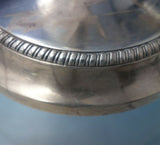 Gadroon Sterling Silver Candlestick Pair #2538 12 1/4" x 5 3/4" c.1930 (#5889)