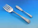 Feather Edge by CJ Vander Sterling Silver Flatware Set 12 Service Dinner 76 pcs