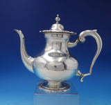 Strasbourg by Unknown Peruvian Sterling Silver Tea Set 5pc with Tray (#5201)