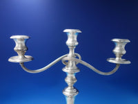 Old French by Gorham Sterling Silver Candelabra 3-light #770 c.1930  (#6016)