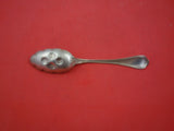 Paul Revere by Towle Sterling Silver Berry Spoon w/ embossed fruit in bowl 8 1/4