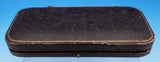 Pair Scottish Silverplate Pate Knives by Wilson & Sharp Edinburgh Boxed (#9195)
