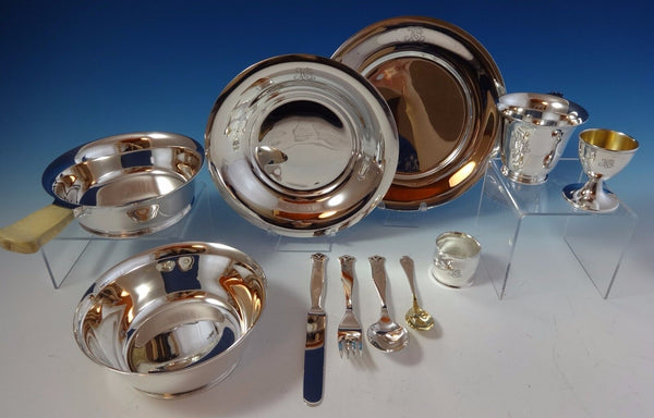 Tiffany and Co Sterling Silver Child's Set 11-Piece (#1035)