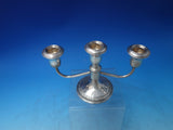 Prelude by Schweitzer Sterling Silver Candelabra 3-Light c. 1940 8" x 5" (#6199)