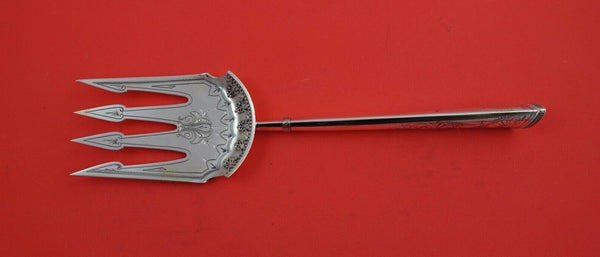 Number 150 by Gorham Sterling Silver Fish Server Bright-Cut FH AS 9 1/4"