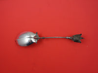 Morning Glory by Gorham Sterling Silver Berry Spoon GW BC 3-D Art Silver 9 1/2"