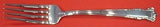 English Shell by Lunt Sterling Silver Regular Fork 7 1/4" Flatware