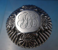 New Queens by Gorham Sterling Silver Inkwell #120 1 1/2" x 2 1/2" c.1900 (#5462)