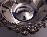 Clover by Tiffany and Co Sterling Fruit Bowl #13780 2299 T 18 ozt 10" (#8697)