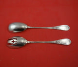 Page Brothers (P. Freres) French Sterling Silver Salad Serving Set 2pc w/ Clover