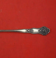 Adolphus by Mount Vernon Sterling Silver Olive Spoon Pierced Flower Orig 5 1/4"