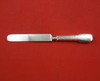 Norman Hammered by Shreve Sterling Silver Regular Knife Blunt Applied Mono "Y"
