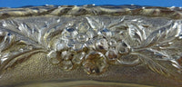 Repousse by Kirk Sterling Silver Vegetable Dish Oval #2509 (#2395)