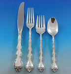 Feliciana by Wallace Sterling Silver Flatware Set for 12 Service 55 Pieces