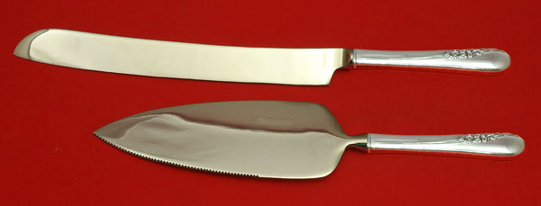 Blossom Time by International Sterling Silver Wedding Cake Set Server 2pc Custom