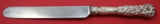 Rococo by Dominick and Haff Sterling Silver Banquet Knife blunt 10 3/4"