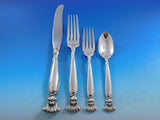Romance of the Sea Wallace Sterling Silver Flatware Set Shell Motif Dinner 70 pc