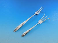 Rosecrest by Alvin Sterling Silver Flatware Set for 8 Service 56 pcs Dinner