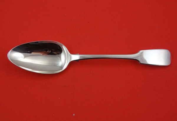 English Georgian Sterling Silver Dinner Spoon London 1818 by  Turner 8 3/4"