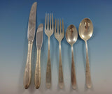 Cynthia Engraved by Kirk Sterling Silver Flatware Service For 12 Set 77 Pieces