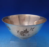 Dogwood by Kirk Sterling Silver Ice Bowl Hand Engraved #79 4" x 8" (#7148)