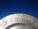 Gorham Sterling Silver Child's Plate w/Woodland Farm Animal Motif c.1910 (#5563)