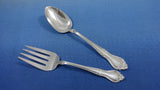 Georgian Manor by Lunt Sterling Silver Flatware Set For 8 Service 54 Pieces
