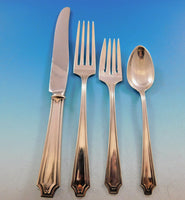 King Albert by Whiting Sterling Silver Flatware Set for 12 Service 48 pieces