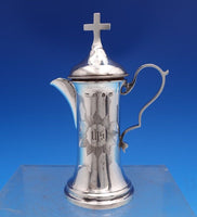 Colen Hewer Cheshire English Sterling Silver Pitcher Tiny Religious (#8181)