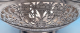 Sweester Co. NY Sterling Silver Fruit Basket Pierced #1769 13 1/3" (#8381)