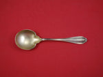 Stratford by Whiting Sterling Silver Sugar Spoon Gold-Washed 6" Server Vintage