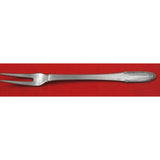 Beaded by Georg Jensen Sterling Silver Cold Cut Fork Long 7 1/4" Serving