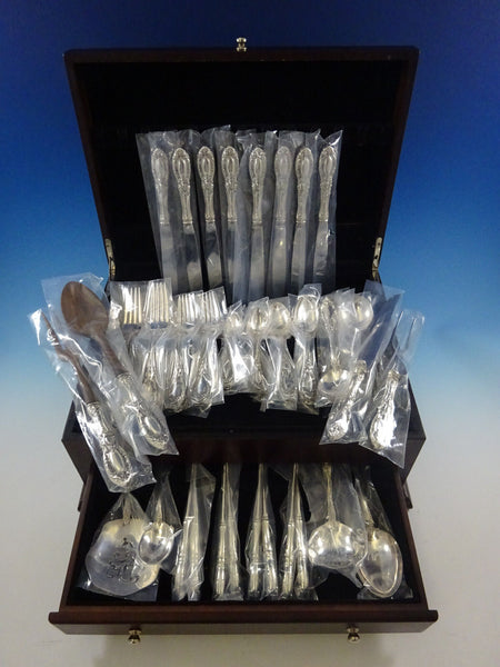 King Richard by Towle Sterling Silver Flatware Set For 8 Service 64 Pieces