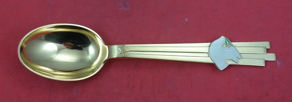 Christmas by A. Michelsen Sterling Silver Teaspoon 1943 Olaf Staehr Nielsen