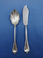 Grand Colonial by Wallace Sterling Silver Flatware Set For 12 Service 62 Pieces