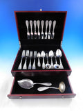 Japanese by Whiting Sterling Silver Flatware Set 8 Service 58 pc Aesthetic Birds