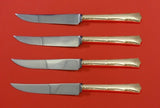 Greenbrier by Gorham Sterling Silver Steak Knife Set 4pc Serrated Custom 8 1/2"