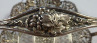 Theodore Starr Sterling Silver Basket with Cherubs and Grapes #2296 (#1326)